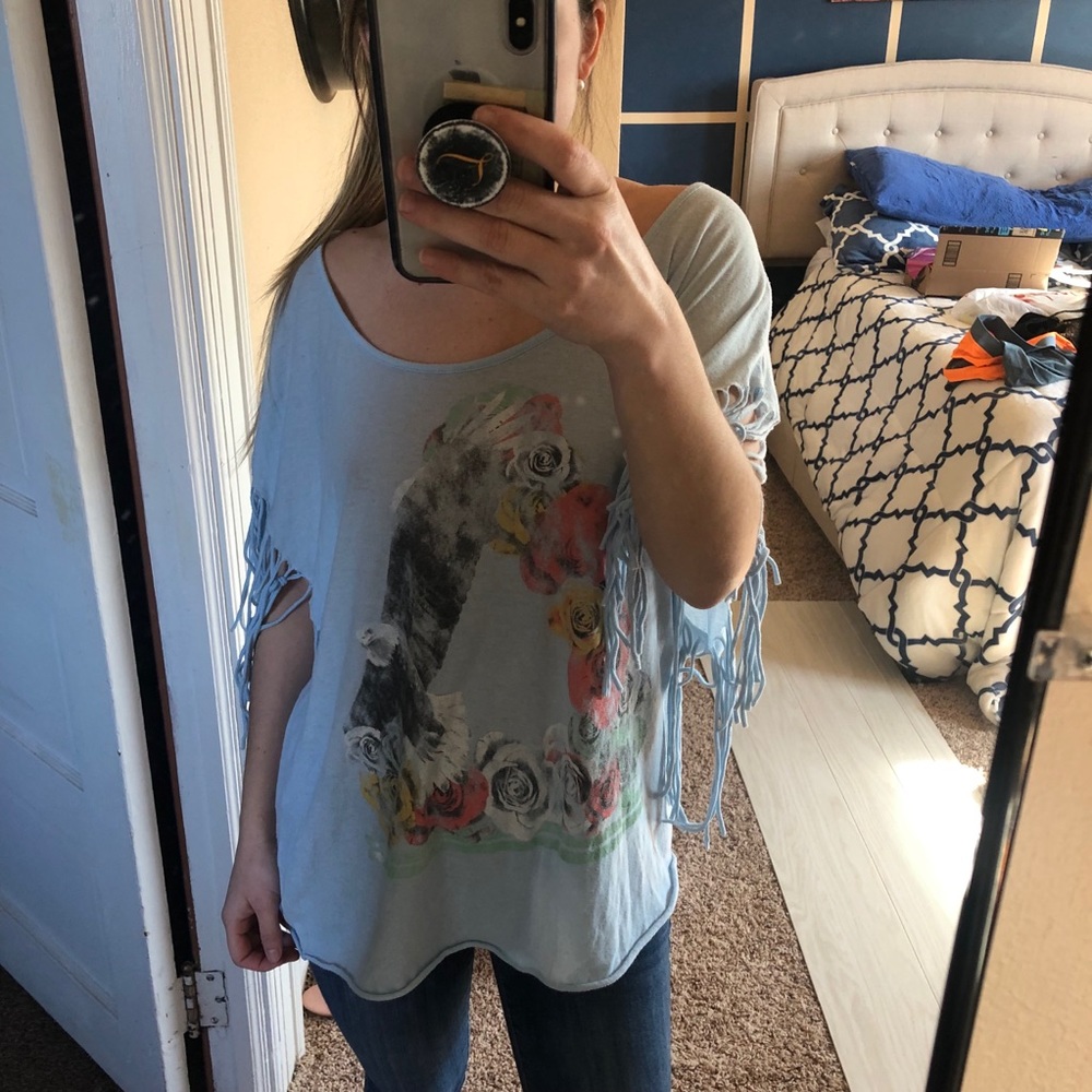 Seneca Rising Fringe Tee - Picture 4 of 6